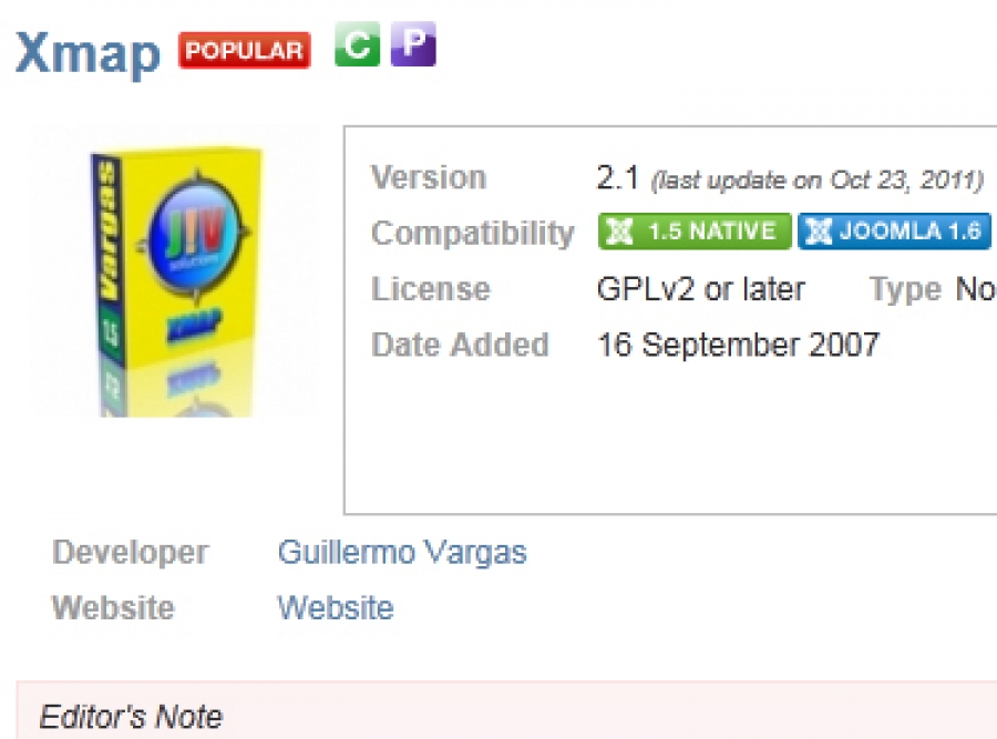 Download XMap for Joomla - All Versions Joomla